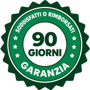 Garanzia soddisfatti o rimborsati di 90 giorni